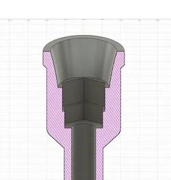 Dummy Pedal Axle for Hex Head screws