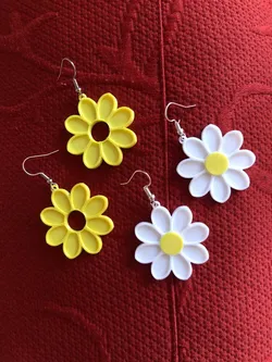 Earring Flower Flor pendant