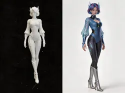 Espejo Hoja Helada Ilusión - Modelo de impresión 3D gratuito