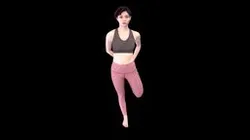 Female Scan - Amy Stretching Pose 31