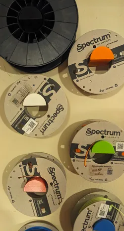 Filament - wall spool storage bracket