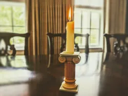 Greek Pillar Candlestick