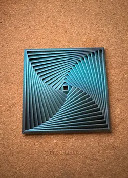 Hypnotic Square Fidget Toy