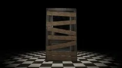Low poly door #01