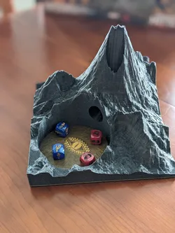 Mount Doom Dice Tower - LOTR