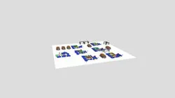 PUBG / BGMI Georgopol Crates 3D Model