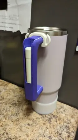 Stanley Cup Handle with Chapstick Holder