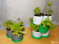 Torre Pot, Stackable planter
