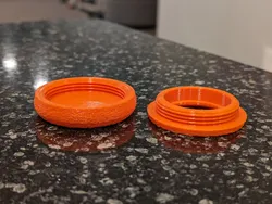 Two Part 360 Degree Bottle Opener