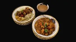 Vegan Fusion Satay & Masak Merah (Scaniverse)