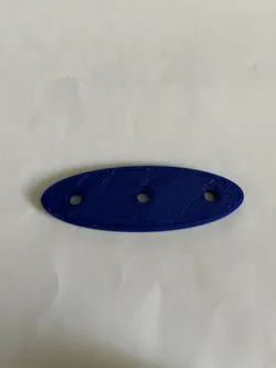 1 x 3 Oval Magnetic Base