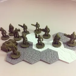 3D printer bestanden | 3MF | Pocket-Tactics (derde editie): Freespace Privateers