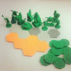 3D printer bestanden | 3MF | Pocket-Tactiek (Derde Editie): Iolosiaanse Handelsgilde