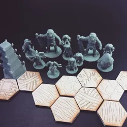 3D printer bestanden | 3MF | Pocket-Tactiek (Derde Editie): Nachtparade van de Yokai