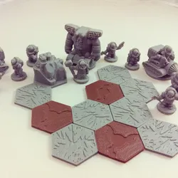 3D printer bestanden | 3MF | Pocket-Tactiek (Derde Editie): Zonen van Dvalinn