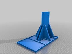AR15 Stand with Integrated Parts Trays