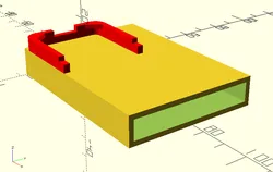 Case for SparkFun OpenLog Artemis w/ 2Ah Battery