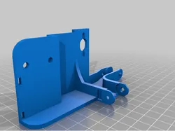 Ender 3 Cable Chain & Big Tree Tech (Biqu) Smart Filament Sensor Extruder Mount Without Filament Guide