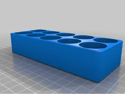 Essential Oil Bottle Holders 5,10 & 25 size holders. 25mm bottles, fairly small 10ml glass bottles.
