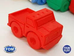 Fixum Dude Motors Print in Place Pickup Truck