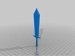 Flame Swordsman Sword (Blue Version) wip