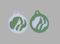 Girl Scouts Keychain