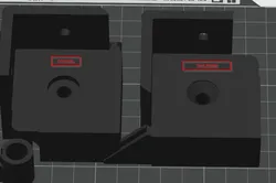 Ikea Lack Enclosure - Modified top corners for 6mm / #14 Screws