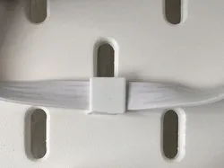 Ikea Skadis horizontal flat cable holder