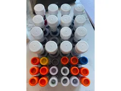 Ink sample vial holder