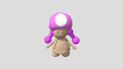 Intento Arreglo Toadette (arreglo de UV y cara)