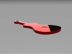llavero guitarra