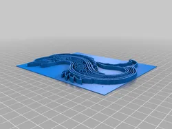 Medieval Dolphin raised image
