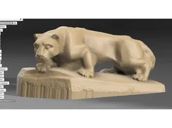 Penn State Nittany Lion Statue or Shrine