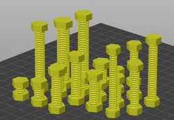 print able screws and nuts