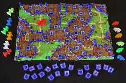 Rifraf 3D Carcassonne Expansion 2 Traders & Builders