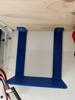 Shelf with Wall and Under Shelf mount brackets
