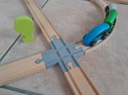 Train Track Crossing