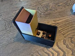 Travel-Sized Dice Tower and Box