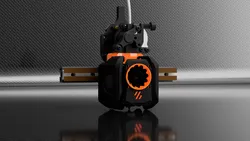 Archetype Blackbird Toolhead (WIP) - bambulab hotend with 30mm fan, VZ-hextrudort, Fysetc CNC TAP, custom faceplate, EBB36