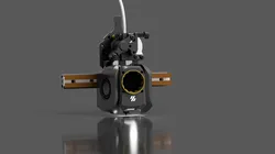 Archetype Blackbird Toolhead (WIP) - NF - CRAZY Volcano hotend with 30mm fan, VZ-hextrudort, Chaoticlab CNC TAP, custom faceplate, EBB36 Mount