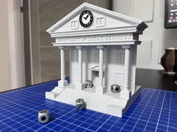 Back To The Future Dice Tower - Hill Valley Clock Tower