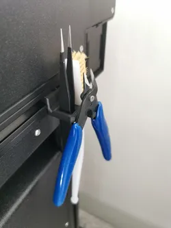 Basic Tool Holder for Prusa XL (Cutter, Tweezers, Wire Brush)