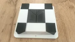 black and white blocks
