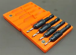Countersink Drill Bit Set Container