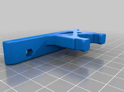 CR-10s Pro Hotend Cable Support - two towers - cutout base