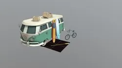 DAE 5 Finished props - By the ocean