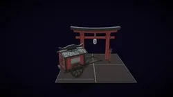 DAE 5 Finished props - Forest Loner