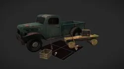 DAE 5 Finished props - Forest Loner