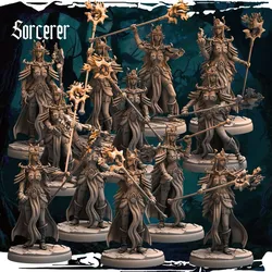 Dark Elf Sorceress - 12 poses - Army of Darkness: Dark Elves