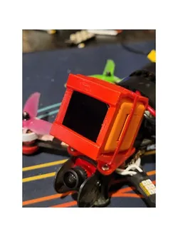 FPVCycle Runcam Orange 5 Mount w/ ND filter Holder 30deg